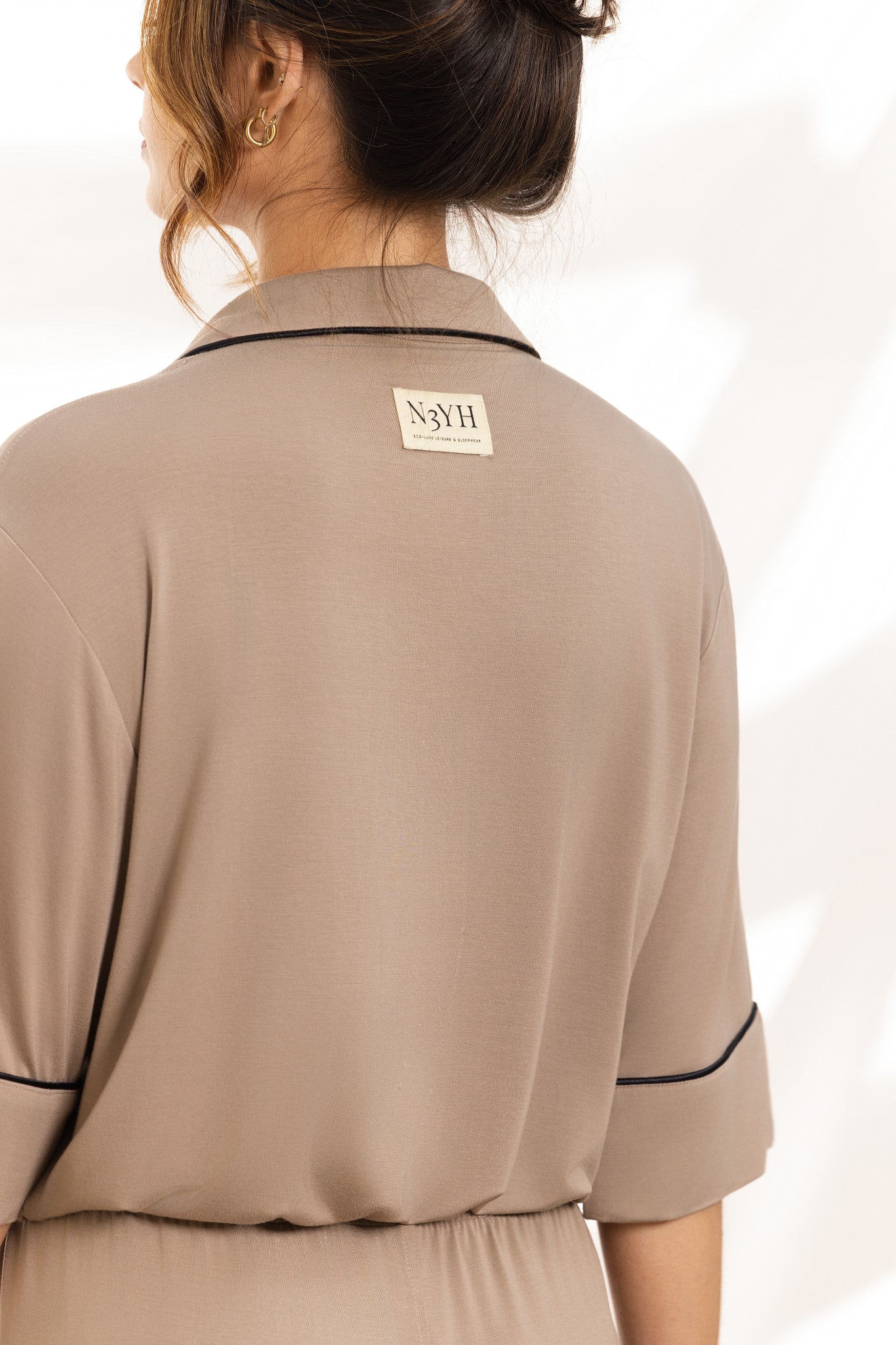 Tupc Pyjamas Taupe - Long Pajamas – N3YH